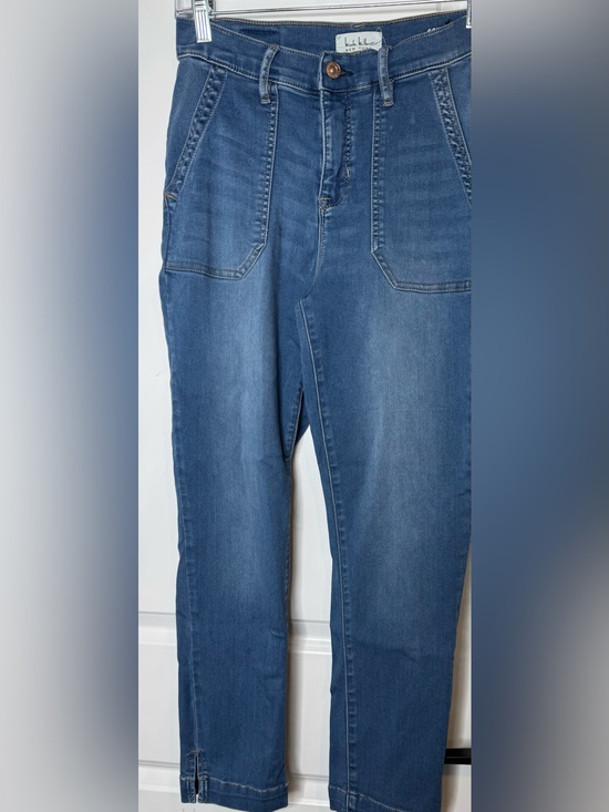 Soho Denim - Nicole miller New York Soho High-Rise Ankle Slim Jeans stretch cotton blend sz 8